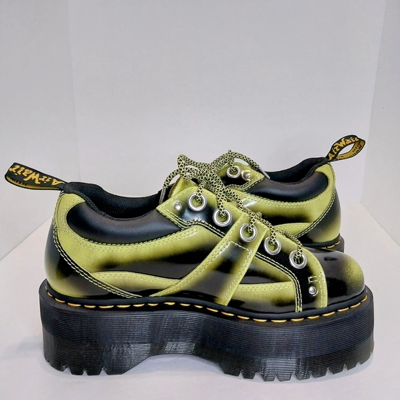 Dr Martens Quad Max Lug Platform Patent Leather Shoes, NEW, Size 8|EUR 39 - Picture 8 of 13